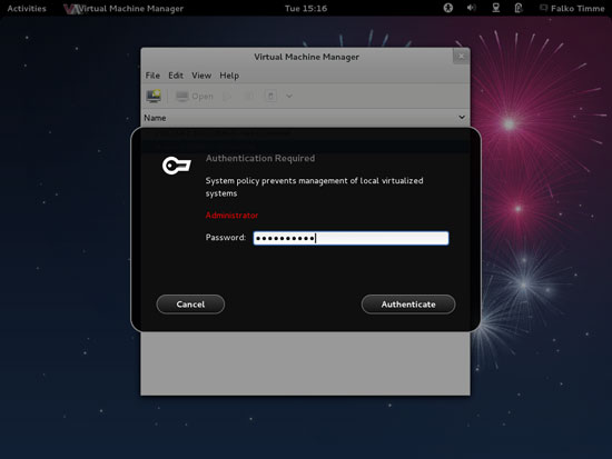 ввод пароля
